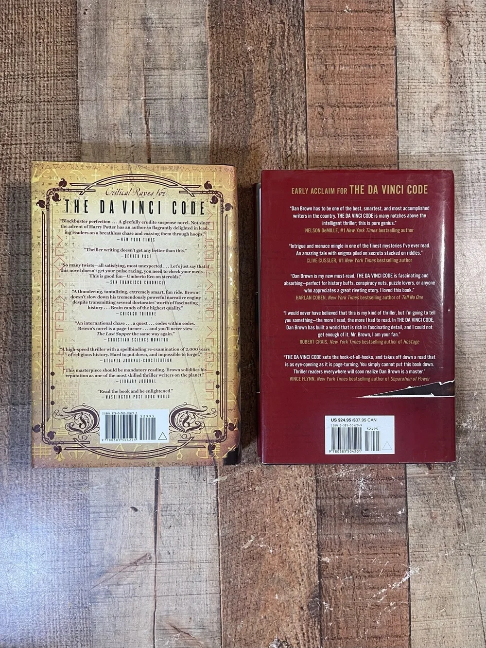 The Da Vinci Code The Lost Symbol Robert Langdon Series Dan Brown Hardcover Book